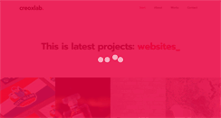 Desktop Screenshot of creoxlab.com